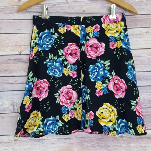 NWT ASOS Petite Floral Pocket Skirt Size 4 - Picture 6 of 7